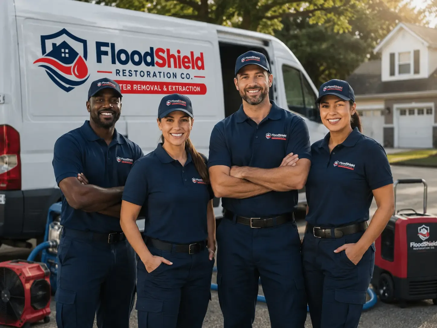 Flood Damage Restoration company in Knierim, IA